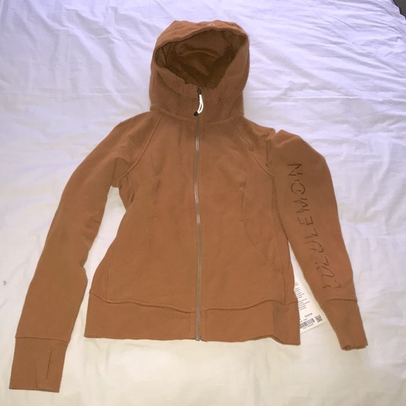 One Left Lululemon Scuba Hoodie Fleece Fools Gold - Picture 1 of 7